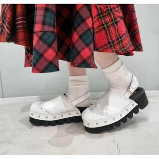 COMME des GARCONS(ローファー/革靴 ・ ホワイト/白色系)の COMME des GARCONS(ローファー/革靴 ・ ホワイト/白色系)の