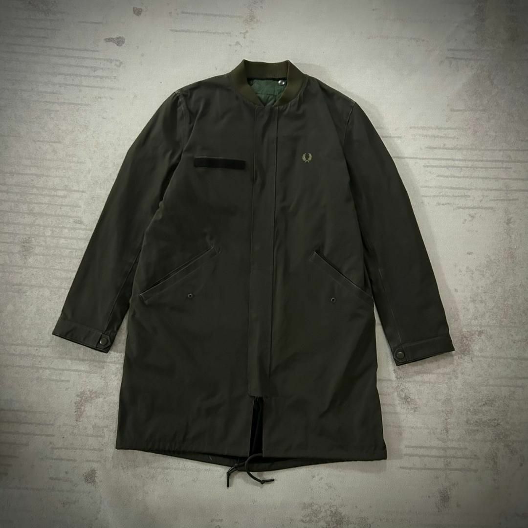 FRED PERRY - 美品 FRED PERRY ロングコート フィッシュテール S FRED PERRY - 美品 FRED PERRY ロングコート フィッシュテール S