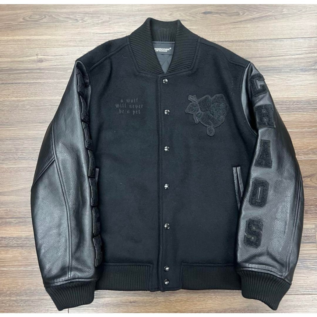 UNDERCOVER(アンダーカバー)のタ UNDERCOVER アンダーカバー　レザー　スタジャン メンズのジャケット/アウター(スタジャン)の商品写真