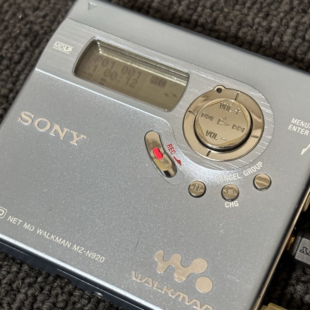 SONY MD WALKMAN ソニー MDウォークマン MZ-N920 ブルー SONY MD WALKMAN ソニー MDウォークマン MZ-N920 ブルー