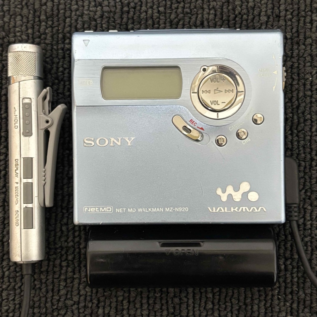 SONY MD WALKMAN ソニー MDウォークマン MZ-N920 ブルー SONY MD WALKMAN ソニー MDウォークマン MZ-N920 ブルー