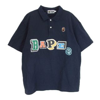 A BATHING APE - APE BAPE KAWS STA ベイプスタ ポロシャツ t A BATHING APE - APE BAPE KAWS STA ベイプスタ ポロシャツ t