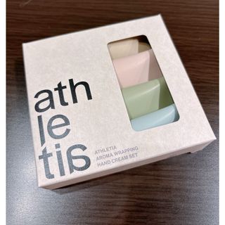 コスメキッチン(Cosme Kitchen)のATHLETIA アロマラッピング ハンドクリームセット(ハンドクリーム)