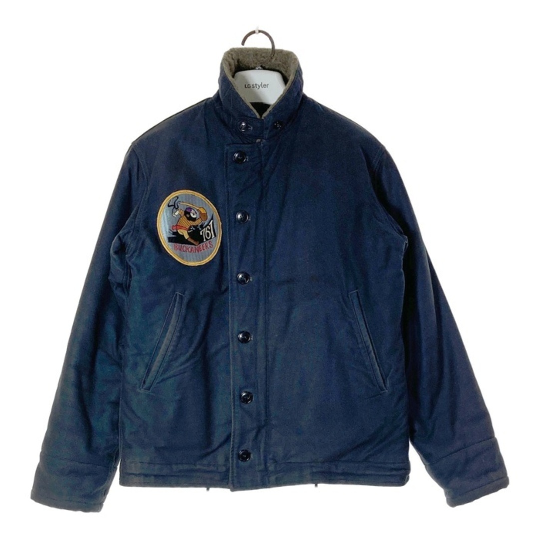 Buzz Rickson's - ☆BUZZ RICKSON'S バズリクソンズ BR12030 N-1 デッキジャケット 胸ワッペン ネイビー size38の通販 by ラグゴールドステーション|バズリクソンズならラクマ Buzz Rickson's - ☆BUZZ RICKSON'S バズリクソンズ BR12030 N-1 デッキジャケット 胸ワッペン ネイビー size38の通販 by ラグゴールドステーション|バズリクソンズならラクマ