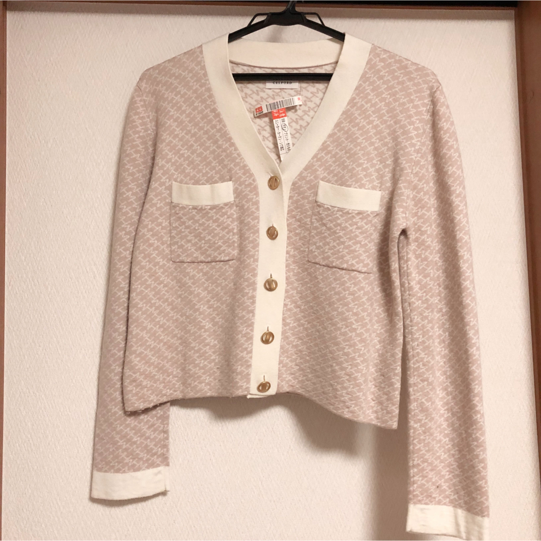 CELFORD - CELFORD セルフォード HANAE MORI モノグラムニット CELFORD - CELFORD セルフォード HANAE MORI モノグラムニット