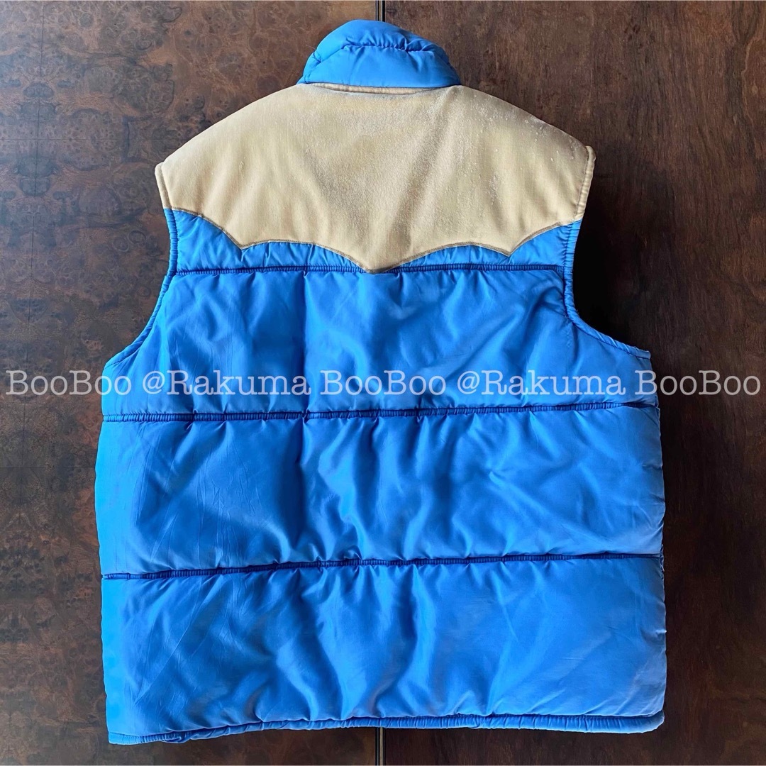 VINTAGE - 70s SOVEREIGN ビンテージ ダウンベスト MADE IN USA VINTAGE - 70s SOVEREIGN ビンテージ ダウンベスト MADE IN USA