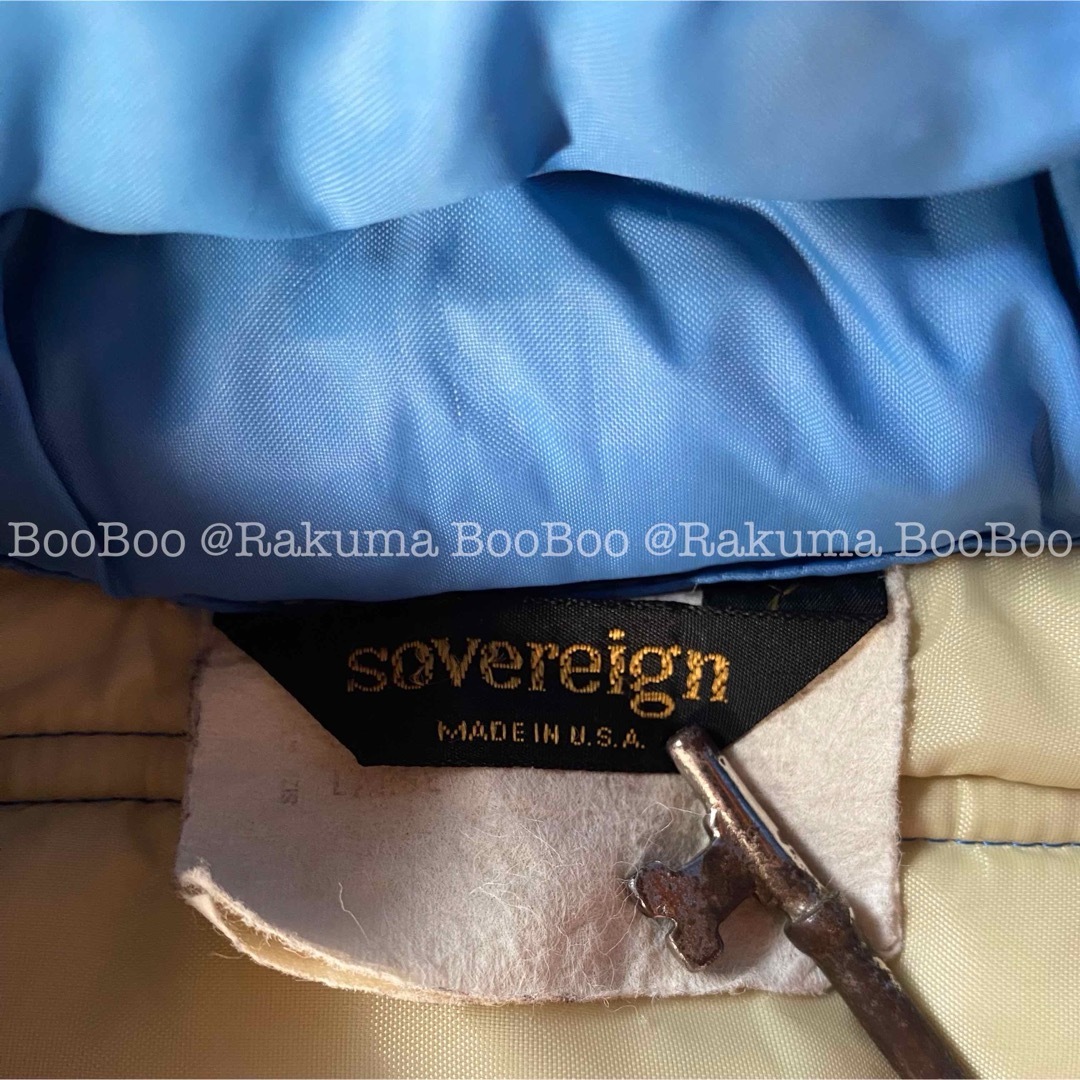 VINTAGE - 70s SOVEREIGN ビンテージ ダウンベスト MADE IN USA VINTAGE - 70s SOVEREIGN ビンテージ ダウンベスト MADE IN USA