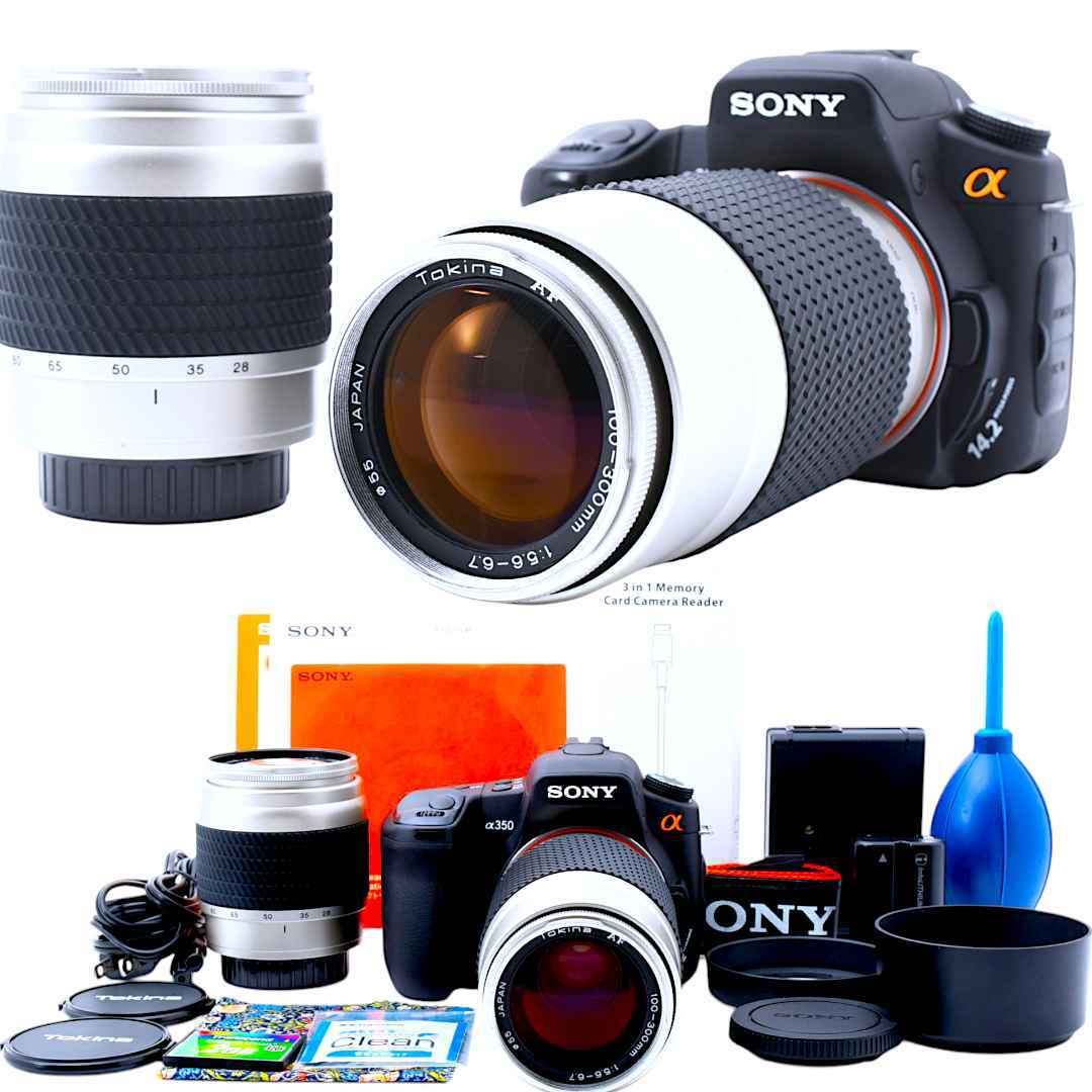 SONY α350 ダブルレンズ iPhone転送♪ CCDセンサー #7757 SONY α350 ダブルレンズ iPhone転送♪ CCDセンサー #7757