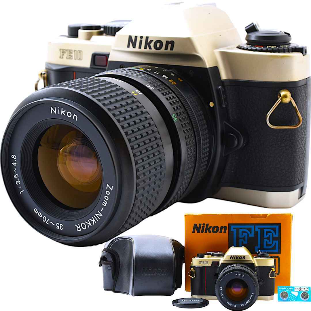 美品 Nikon FE10 35-70mm レンズキット 本箱付き #7793 美品 Nikon FE10 35-70mm レンズキット 本箱付き #7793