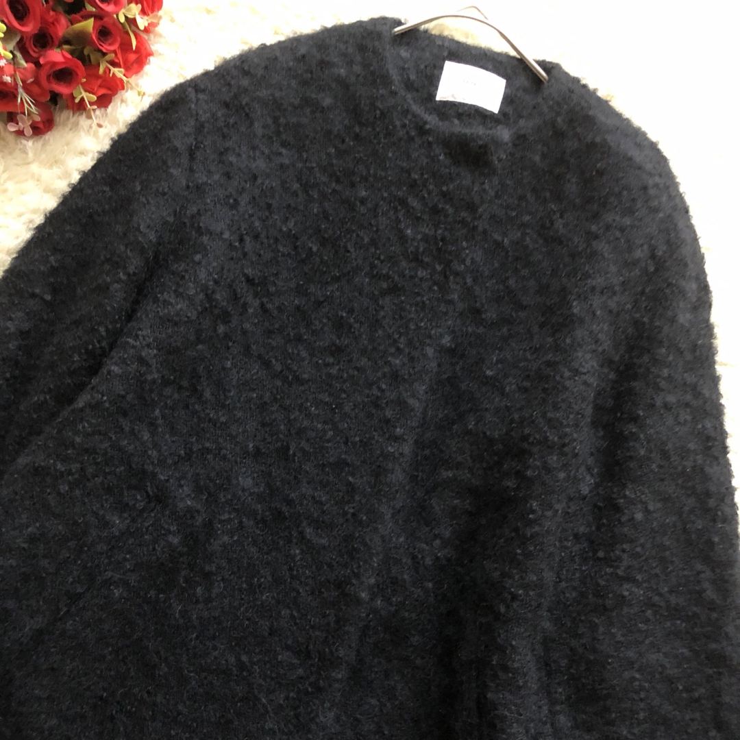 IENA♪イエナ♪人気ループツイードコクーンコート モヘヤ IENA♪イエナ♪人気ループツイードコクーンコート モヘヤ