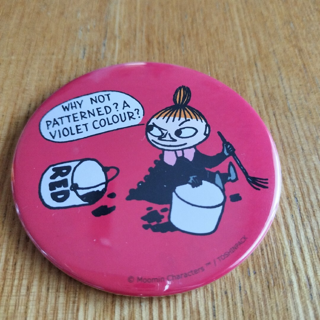 MOOMIN(ムーミン)のムーミン ミー 缶 ミラー 鏡 エンタメ/ホビーのおもちゃ/ぬいぐるみ(キャラクターグッズ)の商品写真