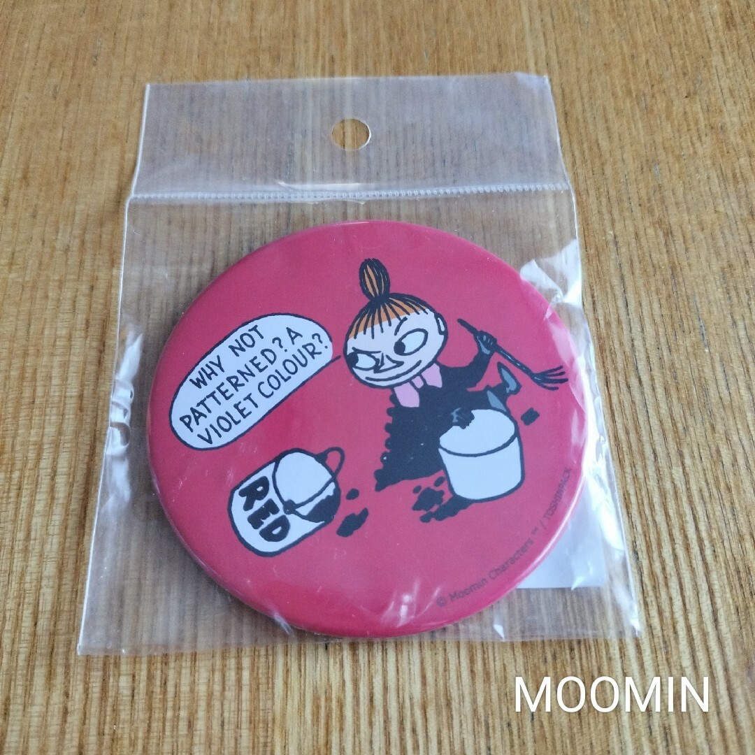 MOOMIN(ムーミン)のムーミン ミー 缶 ミラー 鏡 エンタメ/ホビーのおもちゃ/ぬいぐるみ(キャラクターグッズ)の商品写真