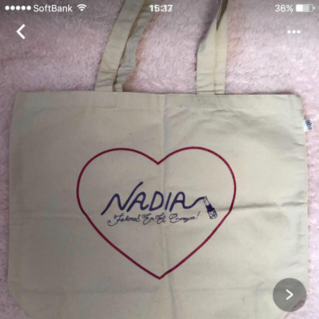 NADIA(ナディア)のNADIAトートバッグ♡ レディースのバッグ(トートバッグ)の商品写真