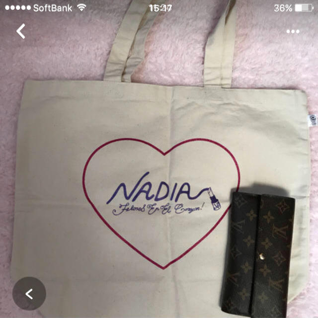 NADIA(ナディア)のNADIAトートバッグ♡ レディースのバッグ(トートバッグ)の商品写真