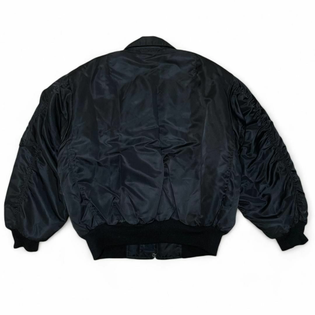 ART VINTAGE - トップガンフライトジャケット黒ブラックCWU-45P ART VINTAGE - トップガンフライトジャケット黒ブラックCWU-45P