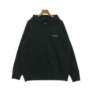 シークエル(SEQUEL)のSEQUEL シークエル パーカー XL 黒 【古着】【中古】(パーカー)
