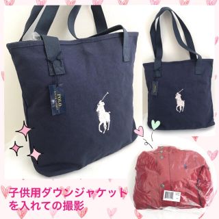 ラルフローレン(Ralph Lauren)の新品 ラルフローレン ビッグポニー キャンバストートバック(トートバッグ)