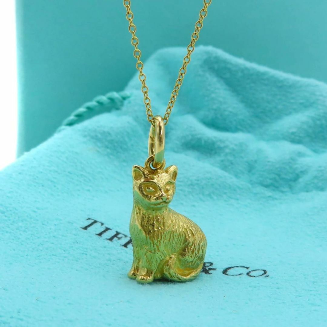 Tiffany & Co. - ティファニー イエロー ゴールド キャット Tiffany & Co. - ティファニー イエロー ゴールド キャット
