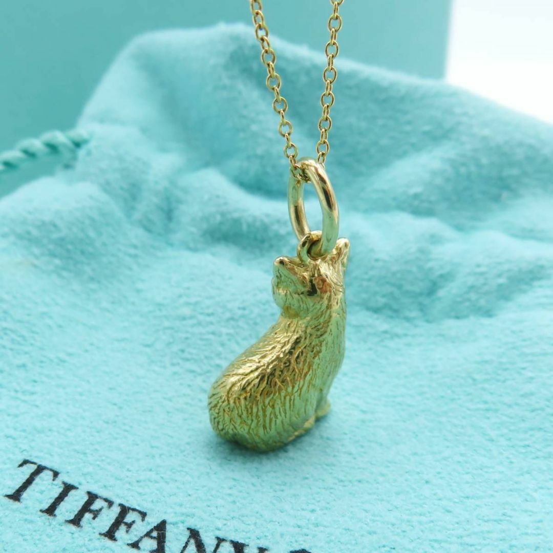 Tiffany & Co. - ティファニー イエロー ゴールド キャット Tiffany & Co. - ティファニー イエロー ゴールド キャット