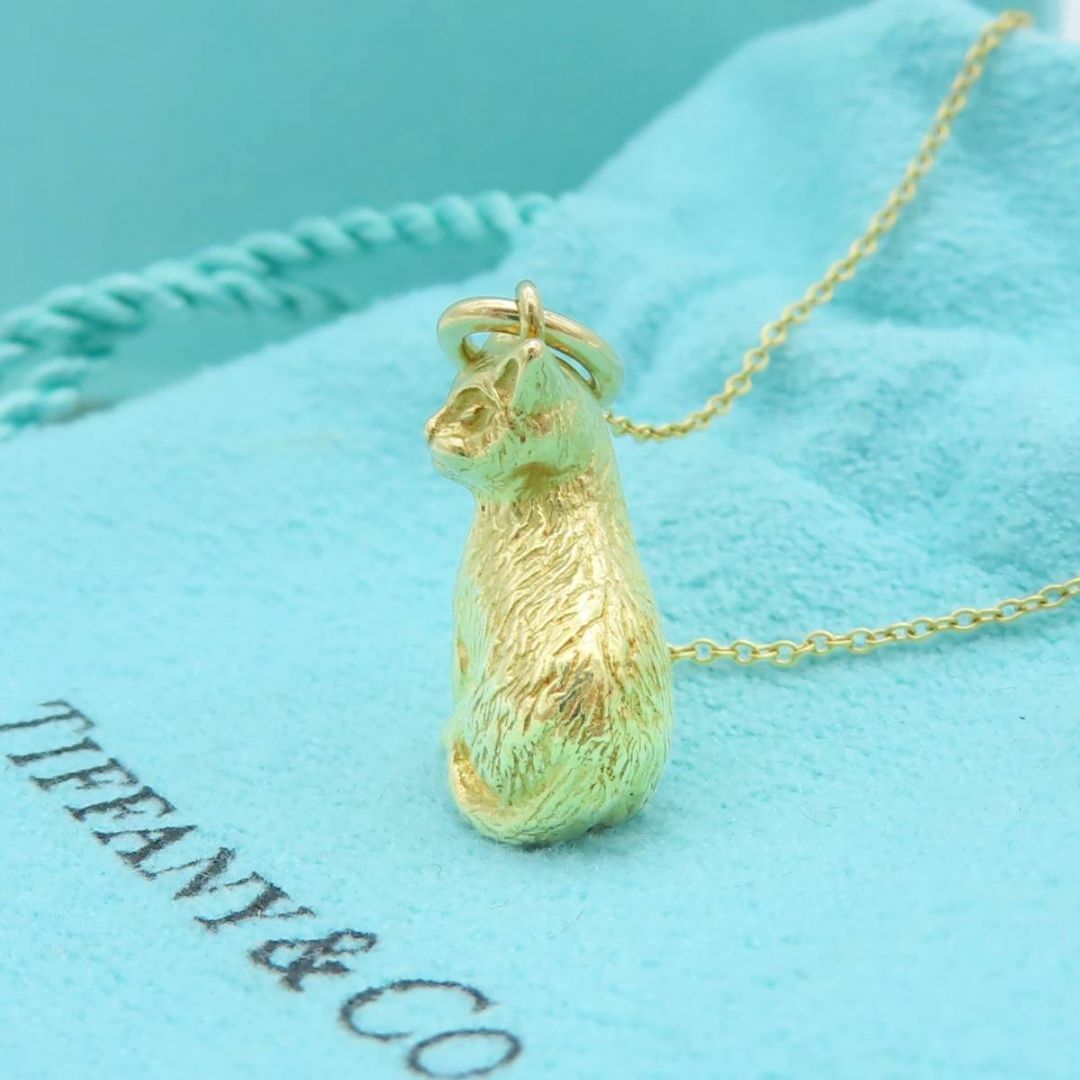 Tiffany & Co. - ティファニー イエロー ゴールド キャット Tiffany & Co. - ティファニー イエロー ゴールド キャット
