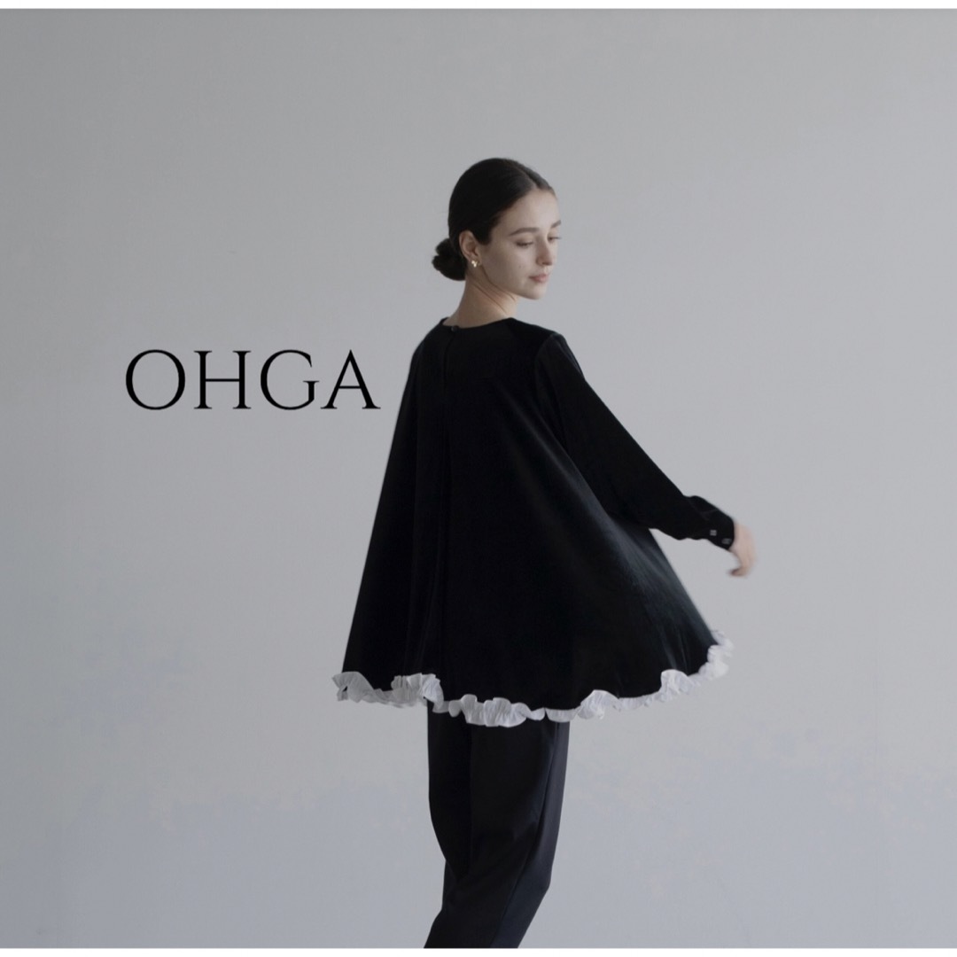 新作OHGA◇VELOR TOPSベロアトップス新品・未使用 新作OHGA◇VELOR TOPSベロアトップス新品・未使用