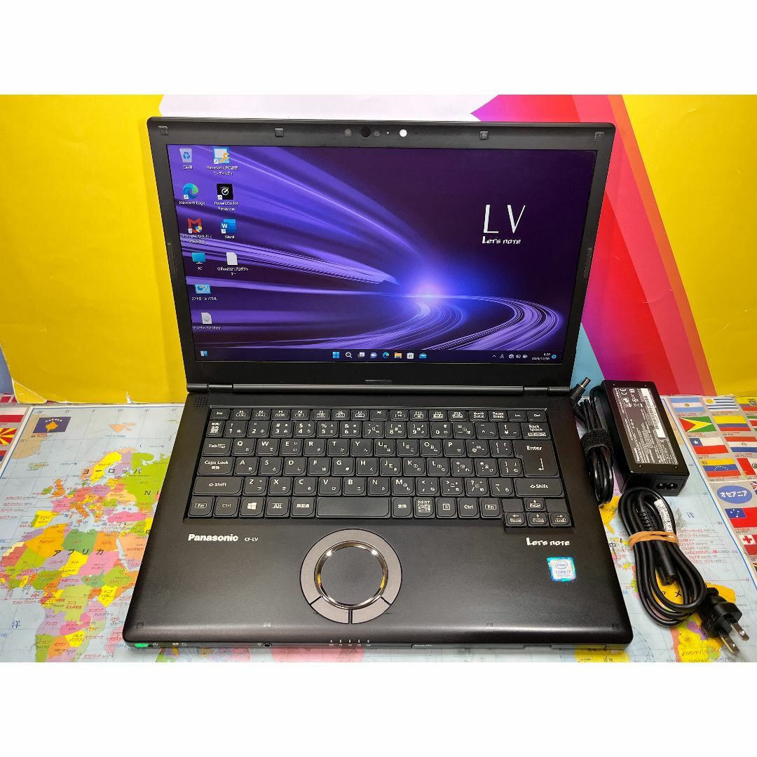 パナソニック i7 512GB DVDマルチ CF-LV8 レッツノート 良品 パナソニック i7 512GB DVDマルチ CF-LV8 レッツノート 良品