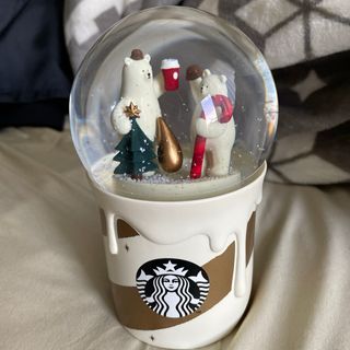 Starbucks Coffee - スターバックス☆新品未使用！ホリデースノードーム