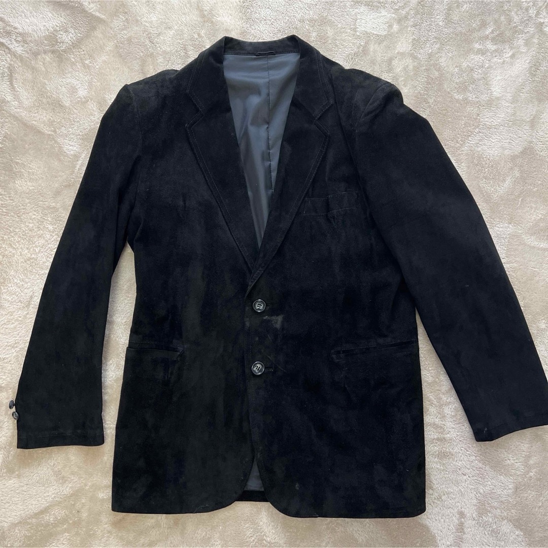 希少品 美品 ビンテージ ジャケット 牛革 ブラックジャケット 希少品 美品 ビンテージ ジャケット 牛革 ブラックジャケット