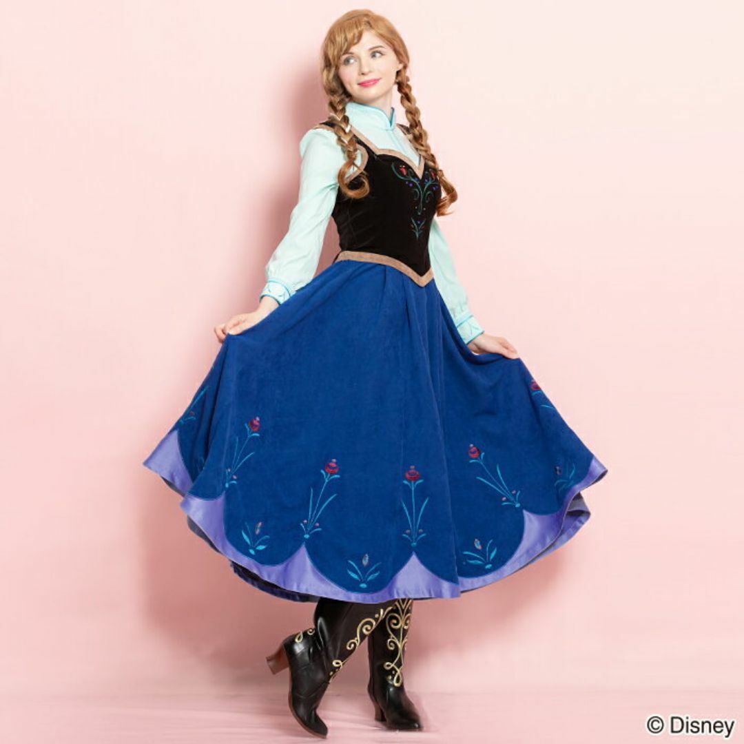 シークレットハニー ディズニー アナ雪 雪山 ドレス 仮装 コスプレ シークレットハニー ディズニー アナ雪 雪山 ドレス 仮装 コスプレ