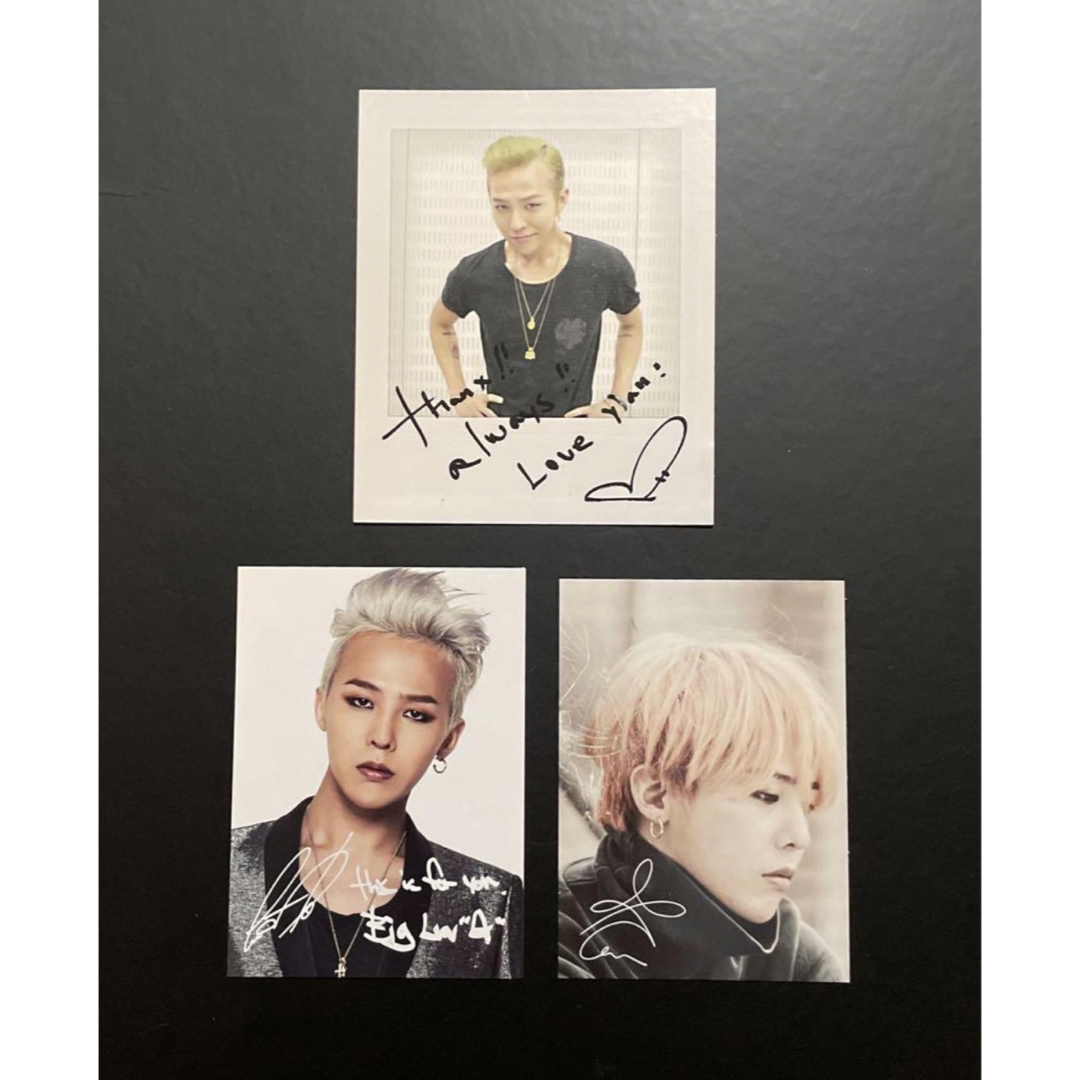 BIGBANG G-DRAGON フォトカード BIGBANG G-DRAGON フォトカード