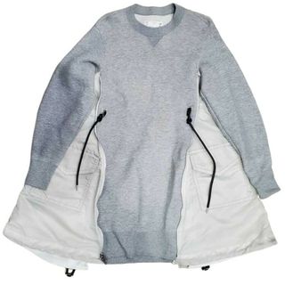 sacai(ロングワンピース/マキシワンピース ・ ホワイト/白色系 sacai(ロングワンピース/マキシワンピース ・ ホワイト/白色系
