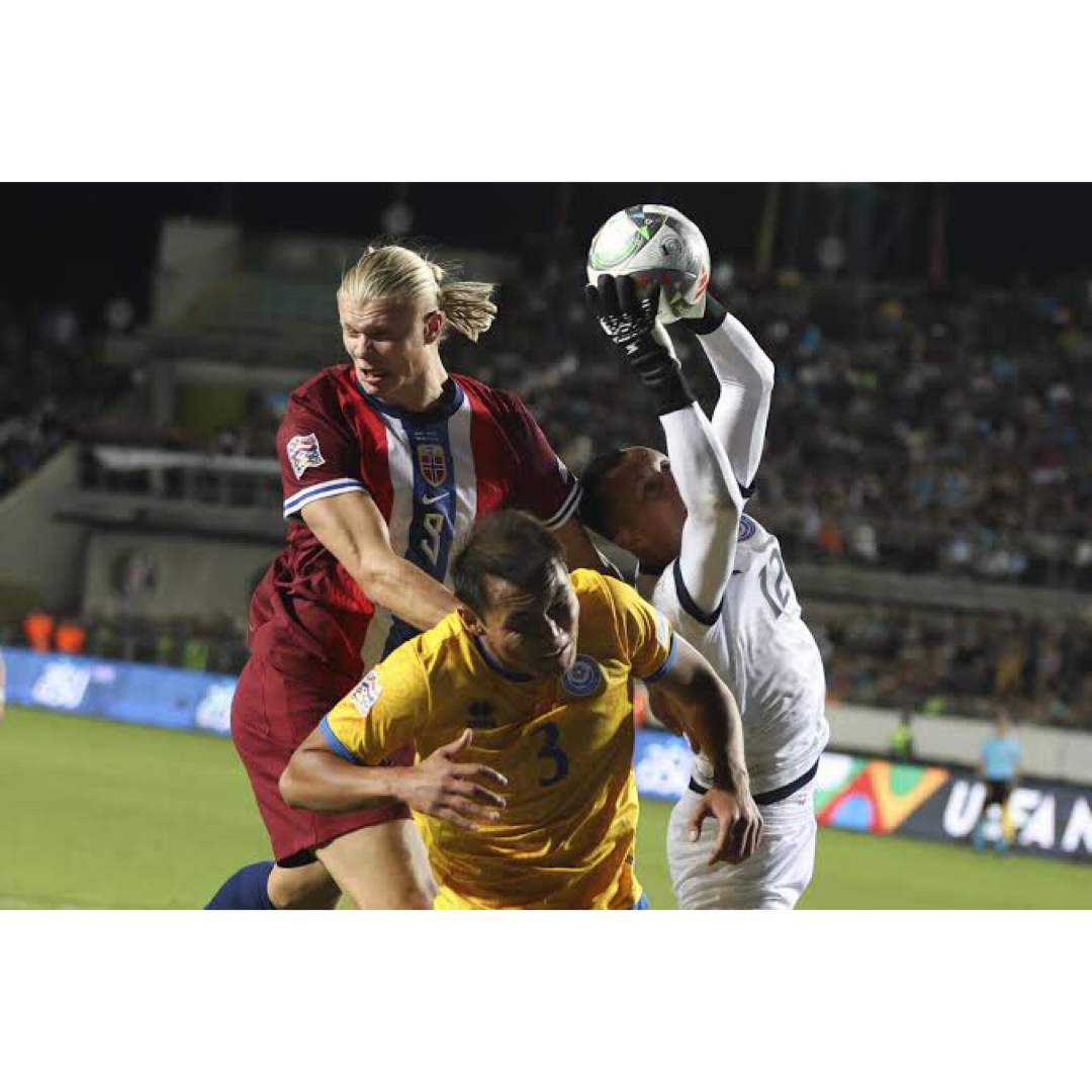 正規品】ノルウェー代表ホーム2024/25ハーランド サッカー 正規品】ノルウェー代表ホーム2024/25ハーランド サッカー