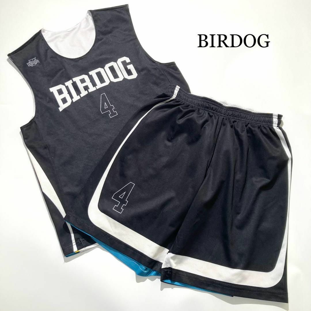 美品】BIRDOG ユニフォーム バスケ リバーシブル コムドット 背 美品】BIRDOG ユニフォーム バスケ リバーシブル コムドット 背