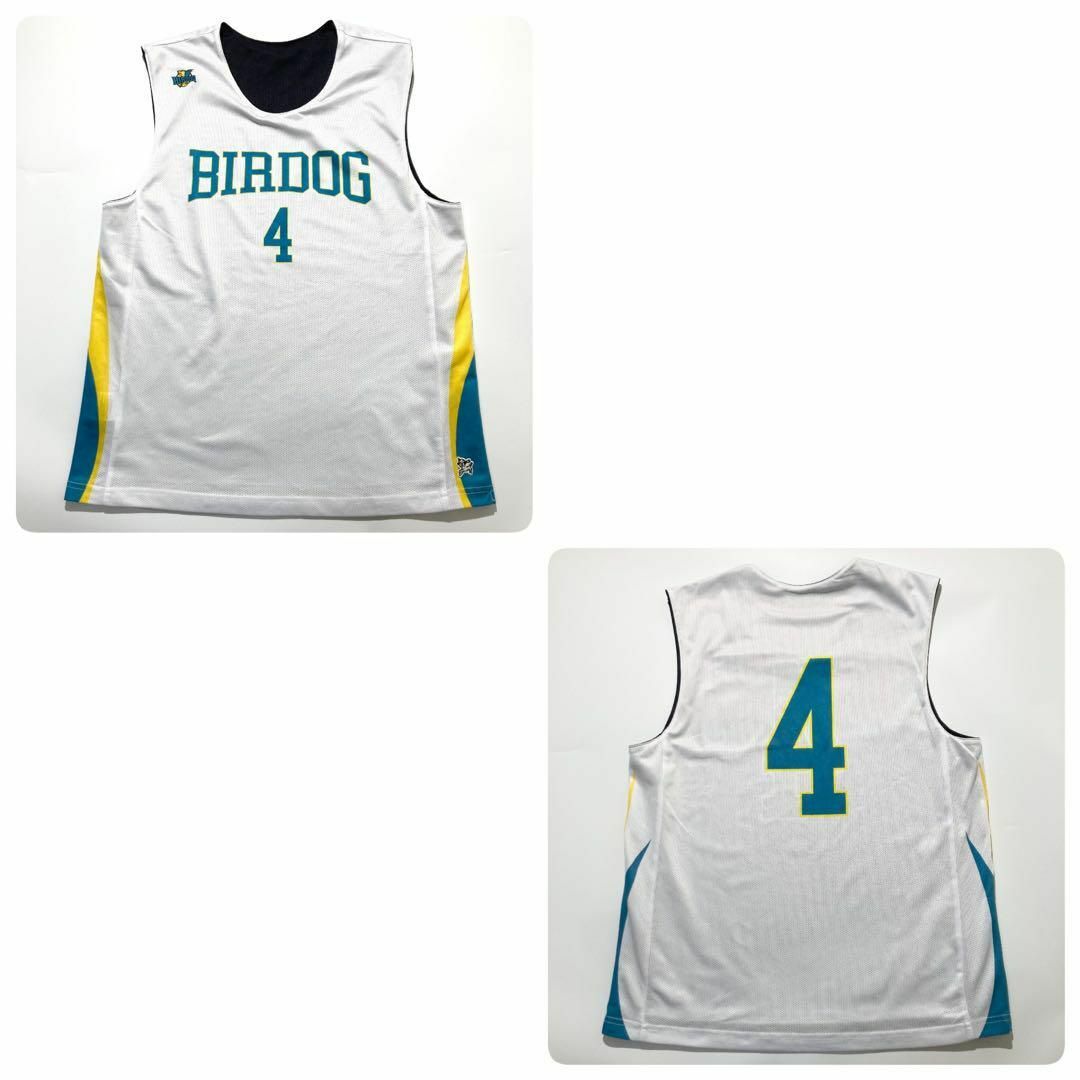 美品】BIRDOG ユニフォーム バスケ リバーシブル コムドット 背 美品】BIRDOG ユニフォーム バスケ リバーシブル コムドット 背