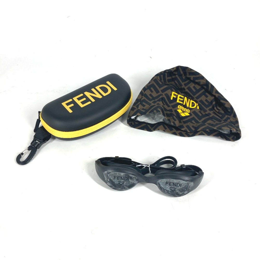 FENDI - フェンディ FENDI スイムゴーグル&キャップ セット FENDI - フェンディ FENDI スイムゴーグル&キャップ セット