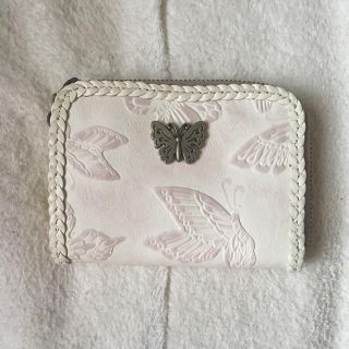 アナスイ(ANNA SUI)のANNA SUI 未使用 二つ折り財布 ホワイト(財布)