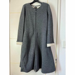 FOXEYフォクシーカシミヤ100%ロングカーディガンガウン 40 FOXEYフォクシーカシミヤ100%ロングカーディガンガウン 40