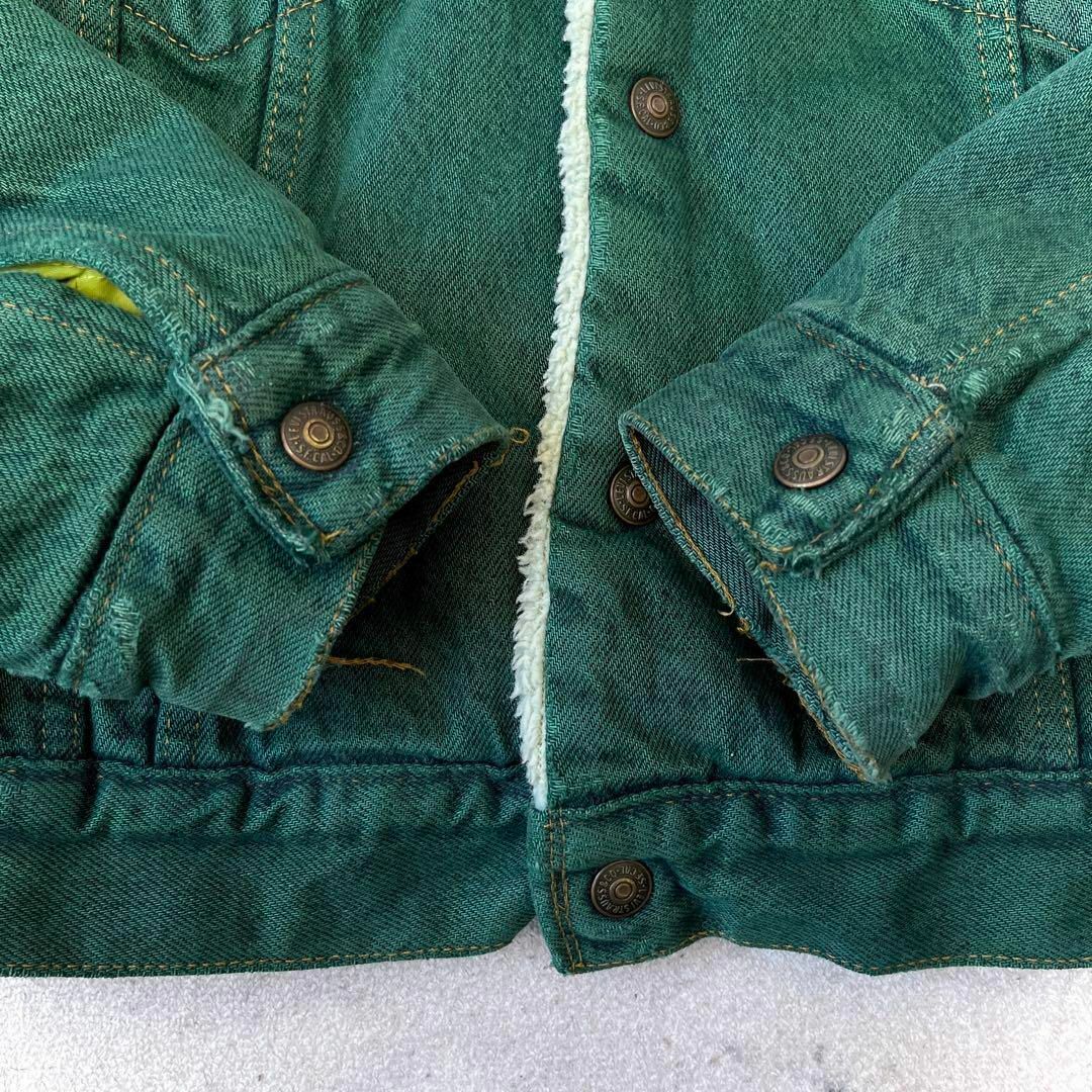 Levi's - 希少 90s USA製 リーバイス グリーン ボア デニム Levi's - 希少 90s USA製 リーバイス グリーン ボア デニム