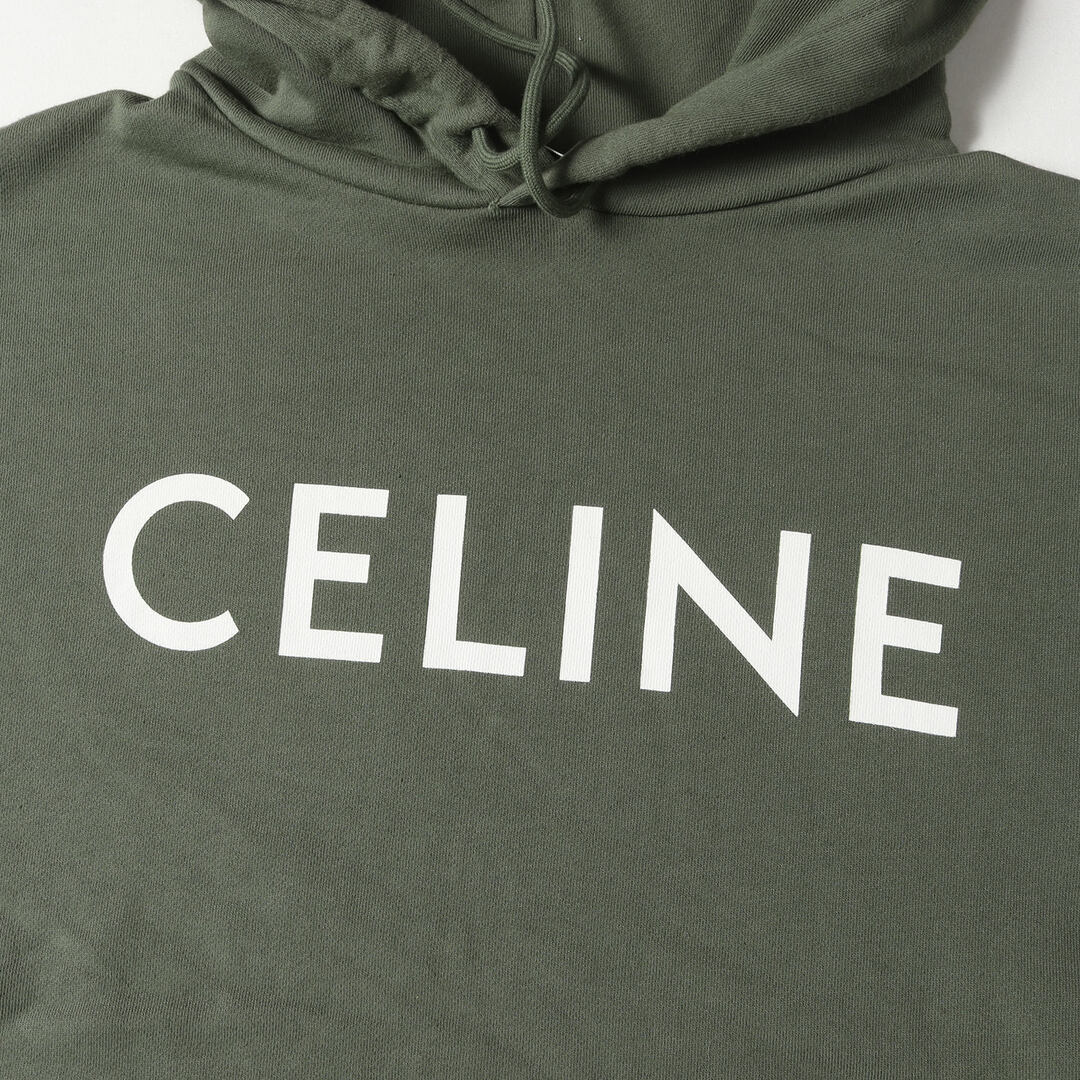 CELINE - CELINE セリーヌ パーカー サイズ:XL ロゴ ルーズ CELINE - CELINE セリーヌ パーカー サイズ:XL ロゴ ルーズ