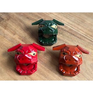 【新品】獅子舞の箸置き(3つ)(食器)