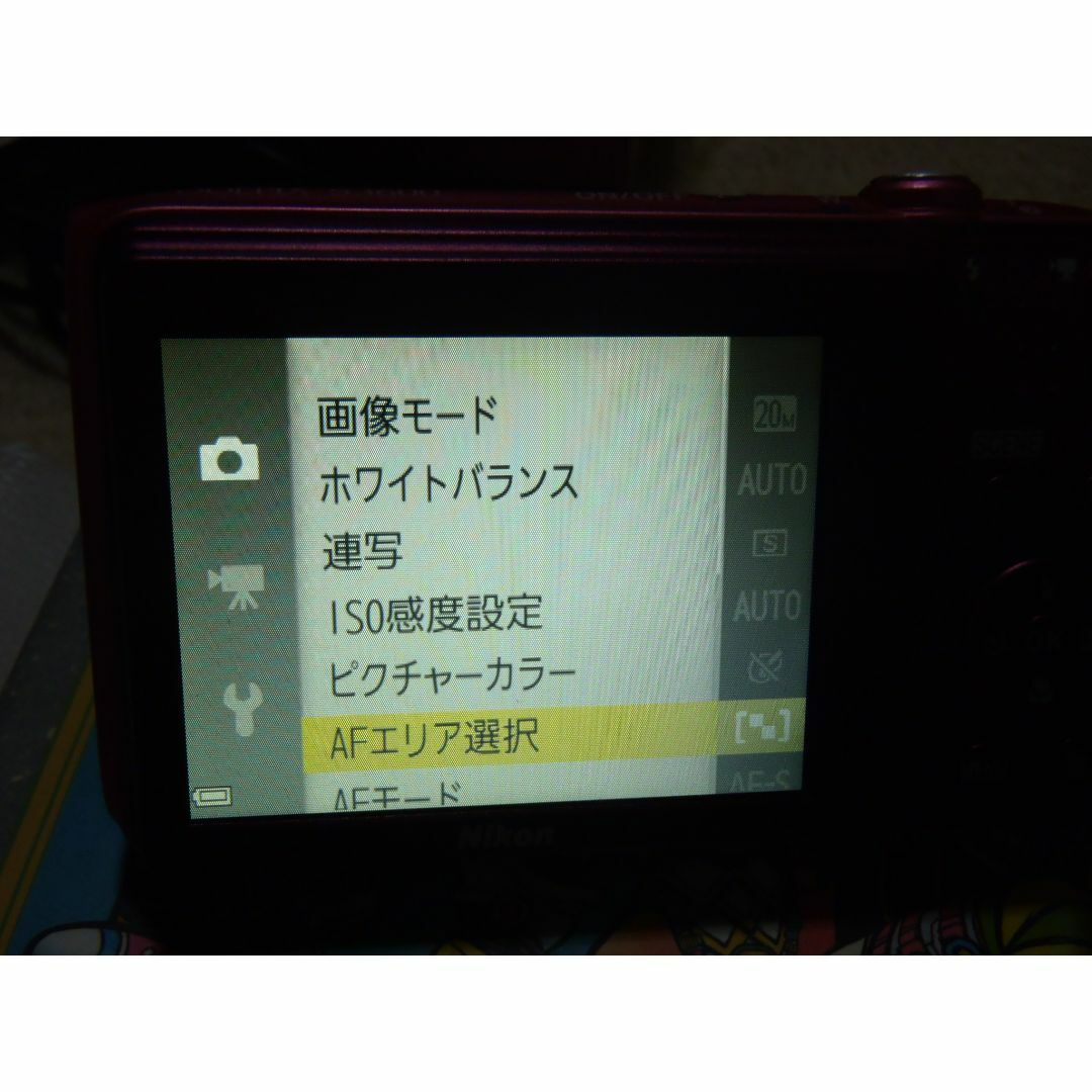 Nikon - ☆箱付き☆Nikon COOLPIX S3600☆ピンク☆コンデジの Nikon - ☆箱付き☆Nikon COOLPIX S3600☆ピンク☆コンデジの