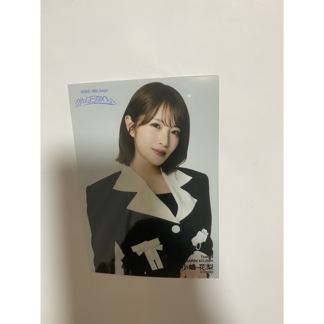 NMB48 小嶋花梨 直筆生写真 NMB48 小嶋花梨さん LIVE 2025 直筆サイン入り生写真