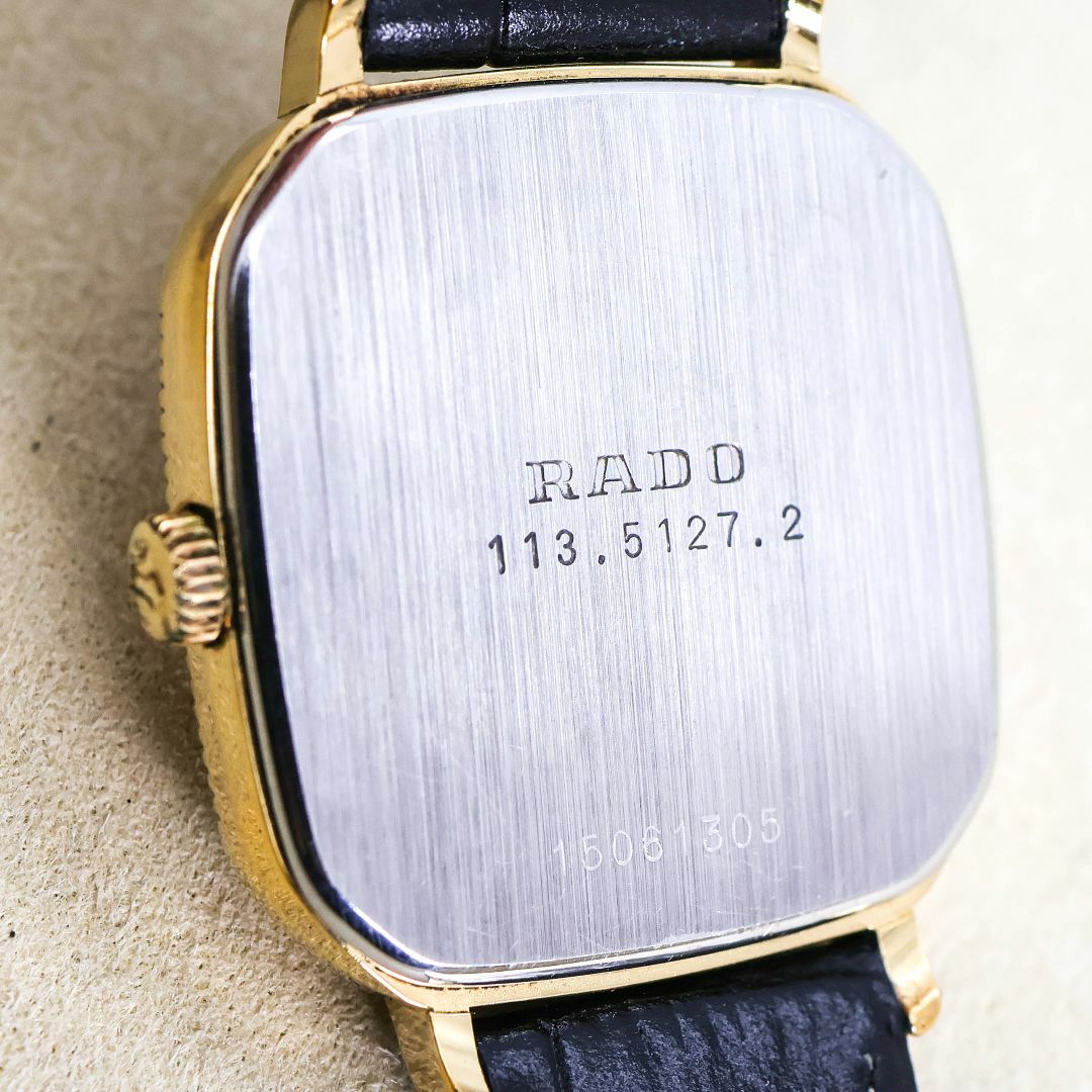 稼働 RADO 腕時計 スクエア アンティーク デイト レディース 稼働 RADO 腕時計 スクエア アンティーク デイト レディース