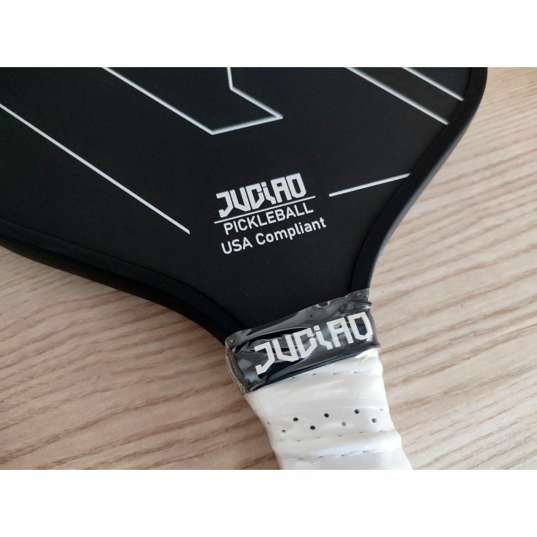 ピックルボール パドル JUCIAO T700生カーボンファイバー 白黒 ピックルボール パドル JUCIAO T700生カーボンファイバー 白黒