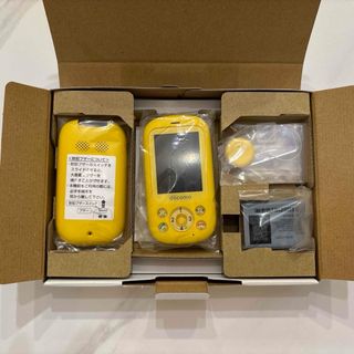 FUJITSU キッズケータイ F-03J イエロー(携帯電話本体)