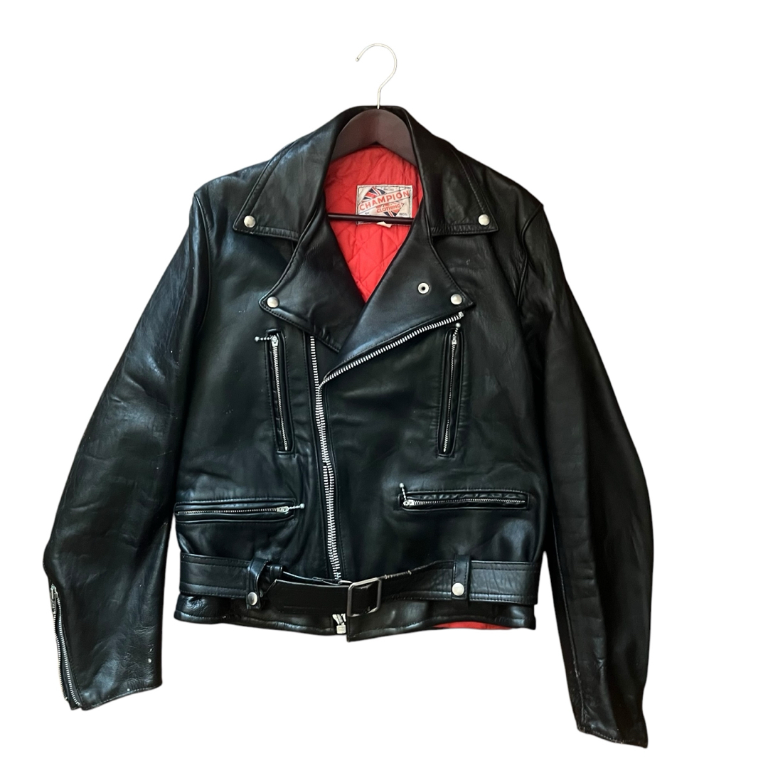 Lewis Leathers - 70s vintage Champion Rivetts ダブル Lewis Leathers - 70s vintage Champion Rivetts ダブル