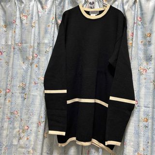 Yohji Yamamoto(ニット/セーター ・ ブラック/黒色系)のフリマ Yohji Yamamoto(ニット/セーター ・ ブラック/黒色系)のフリマ