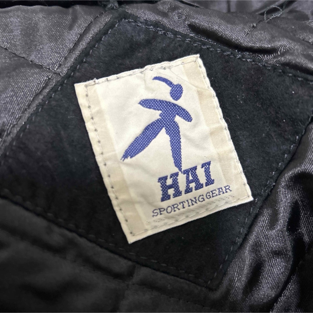 ISSEY MIYAKE - HAI SPORTING GEAR レザースウェードボンバー ISSEY MIYAKE - HAI SPORTING GEAR レザースウェードボンバー