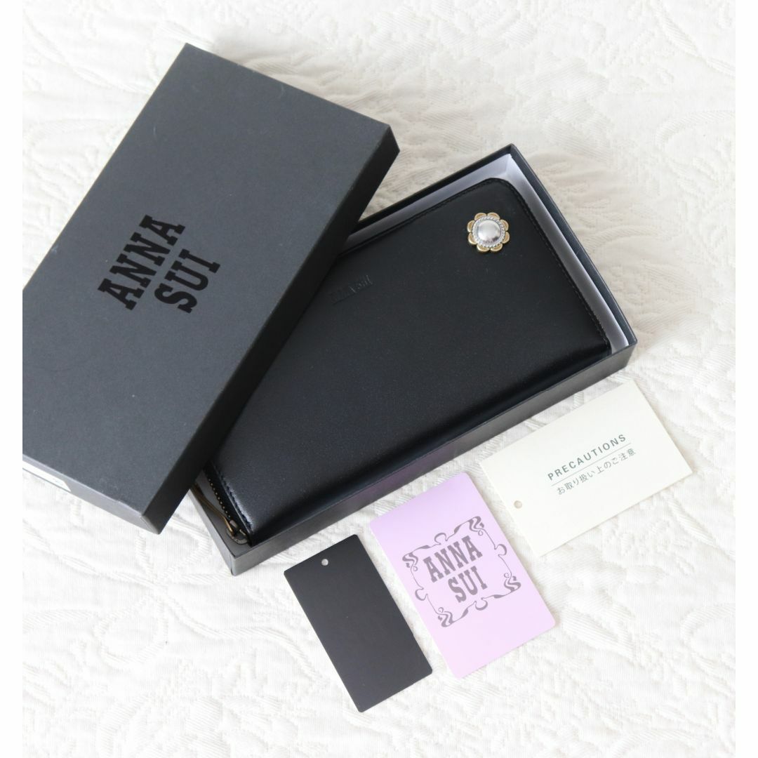 冬ギフト セ ANNA SUI 新品箱タグ付き【アナスイ】ヴィンテージボタン - 小物