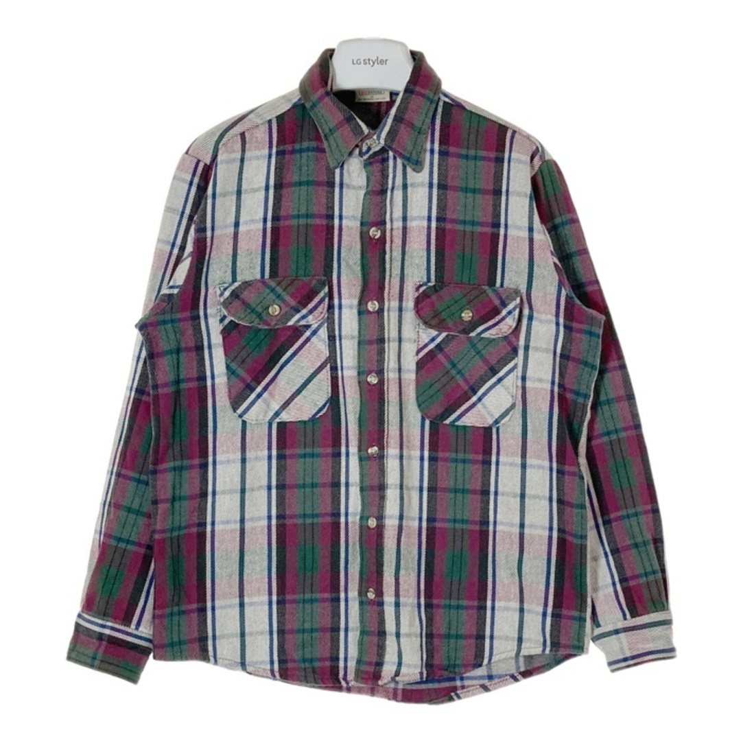 FIVE BROTHER はする チェック ネルシャツ 90s FIVE BROTHER はする チェック ネルシャツ 90s
